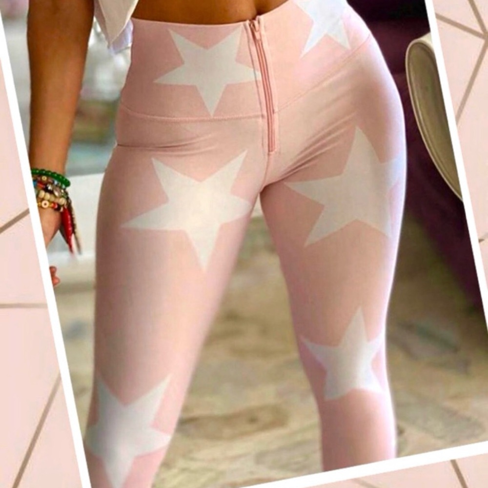 Stylish Star Patterned Leggings - image 3